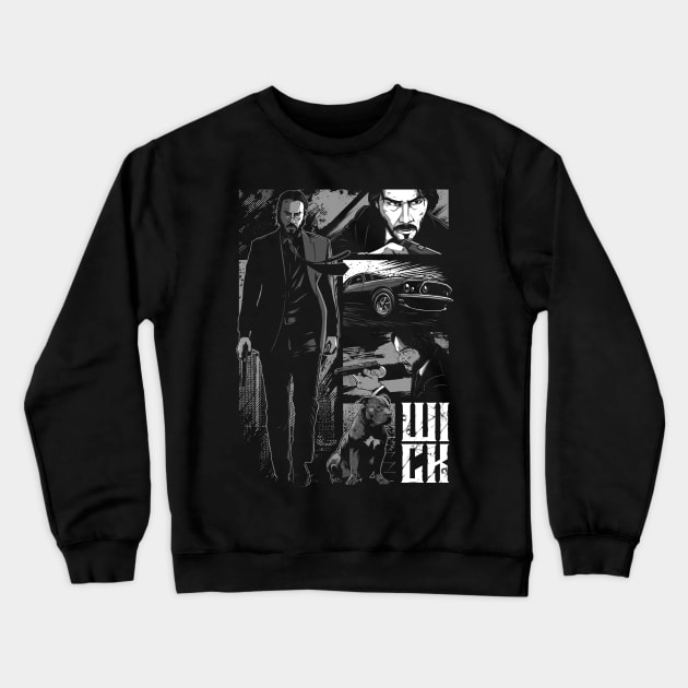 W.I.C.K. V2 Crewneck Sweatshirt by StudioM6